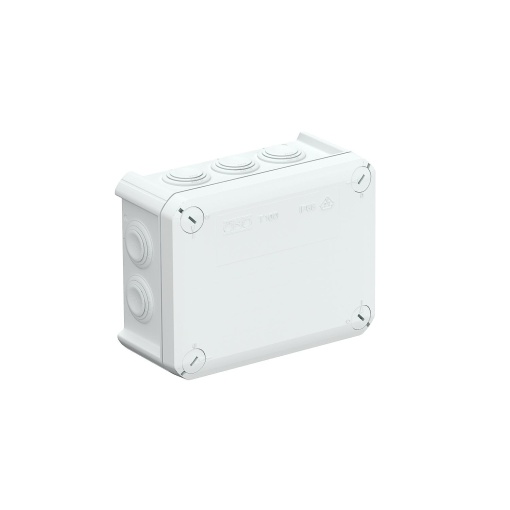 Caixa de derivação com entradas 150x116x67 Polipropileno branco puro RAL 9010