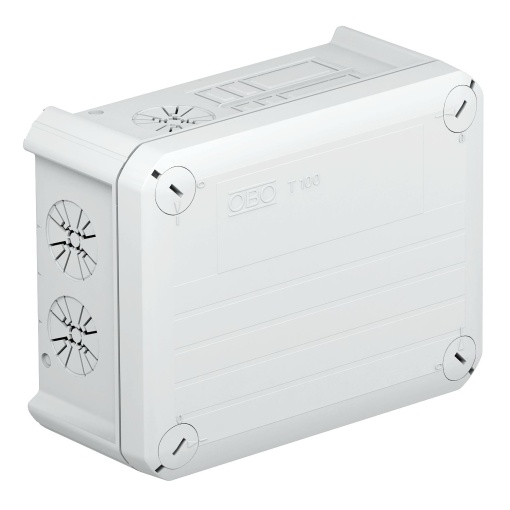 Caixa de derivação sem tomadas Wieland 3-5 polos 150x116x67 Polipropileno cinzento claro RAL 7035