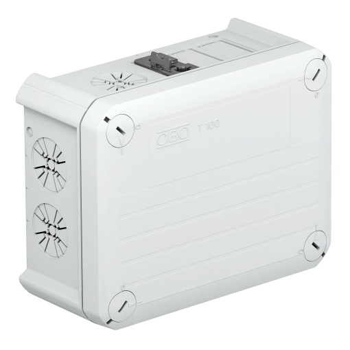 Caixa de derivação com conector Wieland 1S32B3 150x116x67 Polipropileno cinzento claro RAL 7035