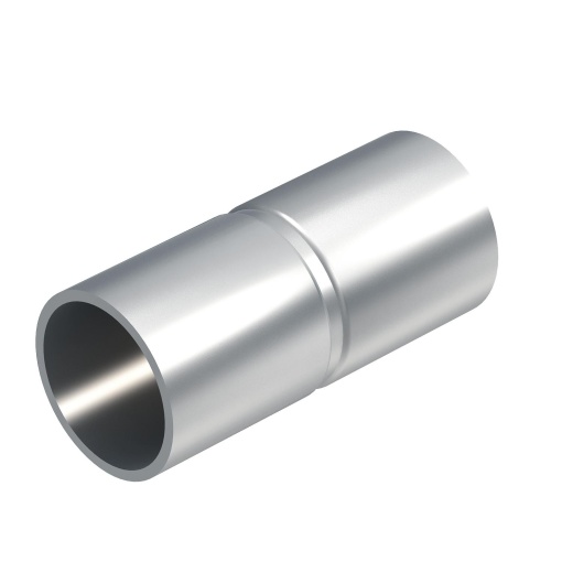 União de alumínio sem rosca Ø63mm Alumínio