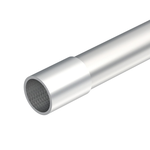Tubo de alumínio com rosca M50x1,5,3000 Alumínio