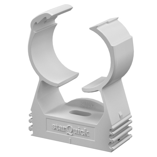 Abraçadeira starQuick 24-28mm Poliamida cinzento claro RAL 7035