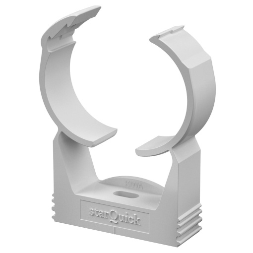 Abraçadeira starQuick 39,3-44,5mm Poliamida cinzento claro RAL 7035
