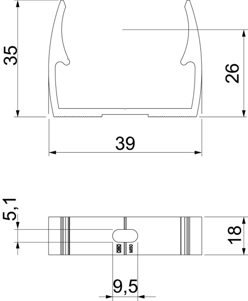 Abraçadeira OBO-Quick M32 Alumínio