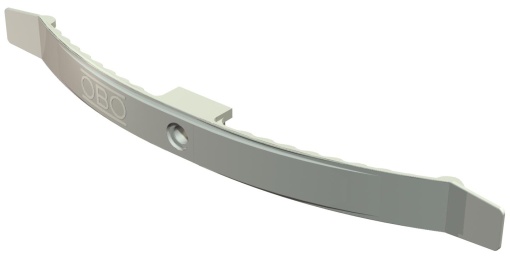 Abraçadeira de teto 2x8 NYM3x1,5 Poliamida cinzento claro RAL 7035