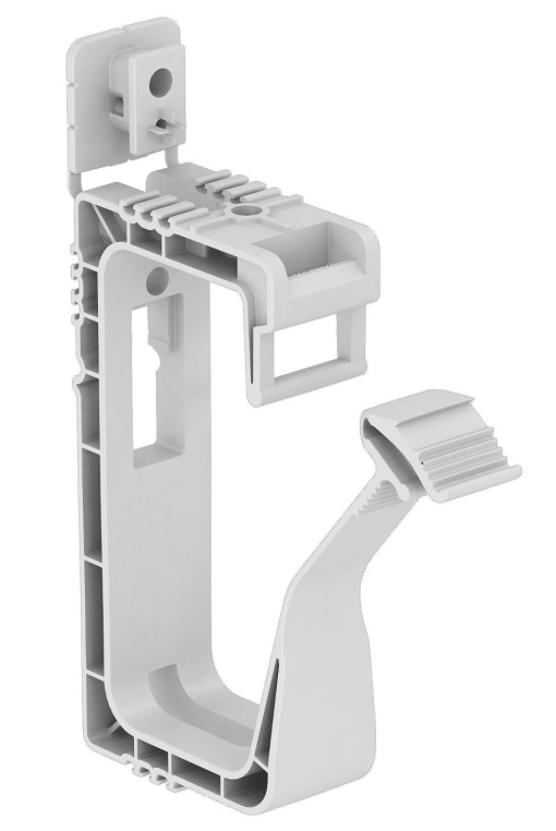 Abraçadeira OBO Grip 40x NYM3x1,5 Polipropileno cinzento claro RAL 7035