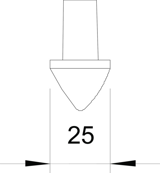 Ponteira para elétrodos de terra 25mm Aço fundido Galvanizado por imersão a quente após maquinação
