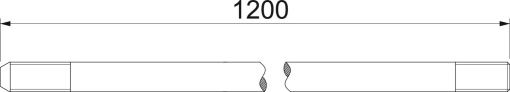 Elétrodo de terra revestimento de cobre 1200 Aço cobreado