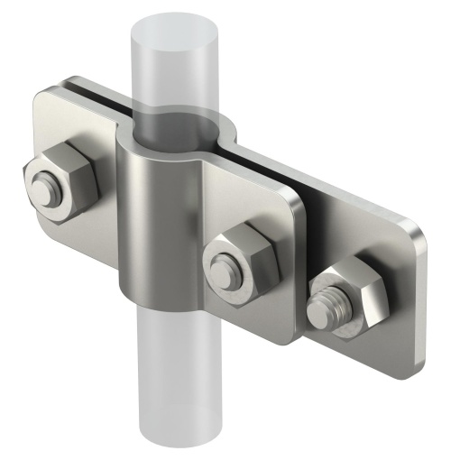 Abraçadeira para elétrodo de terra OMEX 20mm Aço inoxidável, livre de ferrugem A2 1.4301