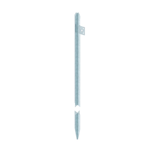 Elétrodo de terra com componente de ligação 1000mm Aço galvanizado por imersão a quente após maquinação