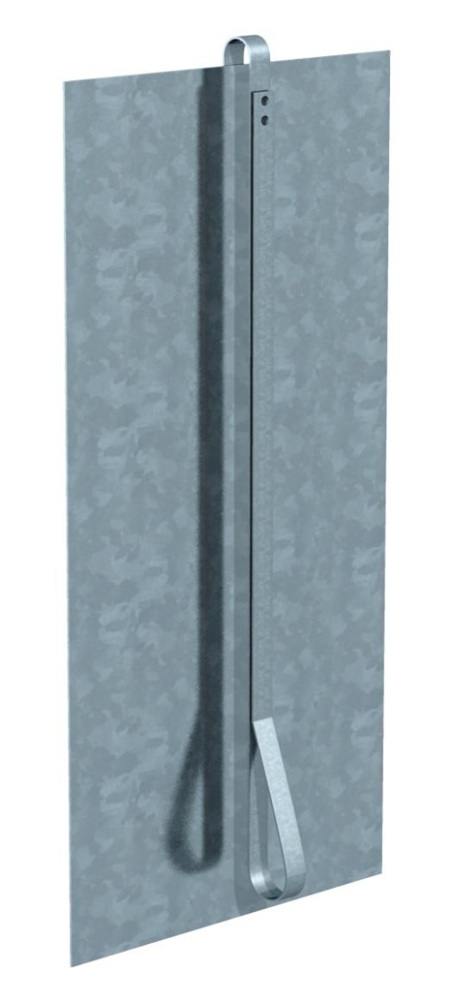 Chapa de terra 500x1000x3 Aço galvanizado por imersão a quente após maquinação