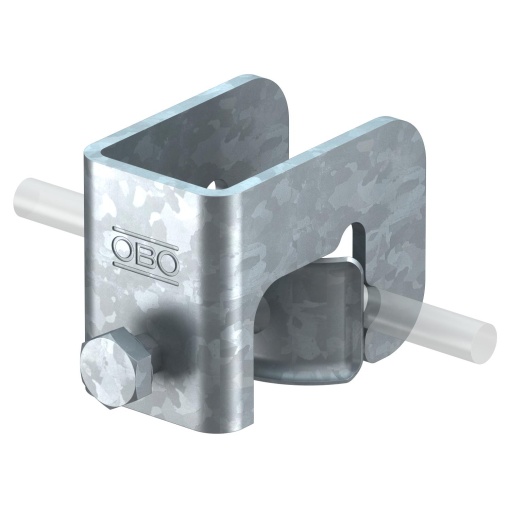 Ligador VARIO placa de pressão para armadura 16-37mm 61x46x88 Aço galvanizado por imersão a quente após maquinação