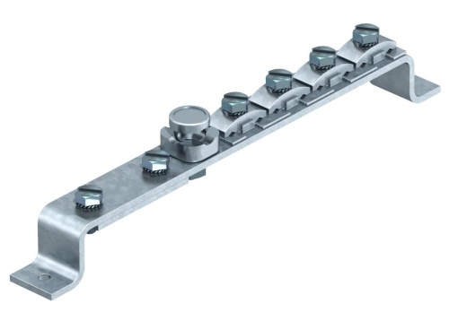 Barra equipotencial 300mm Latão