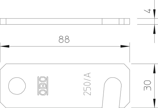 Fixador para BigBar 12xM10 Aço inoxidável, livre de ferrugem A2 1.4301