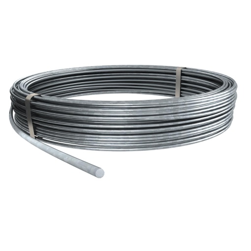 Cabo de terras Rolo 125m 8mm Aço galvanizado por imersão a quente após maquinação