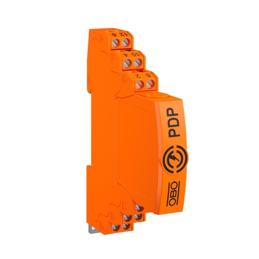 Dispositivo de proteção dados terra direta 2 polos 24V
