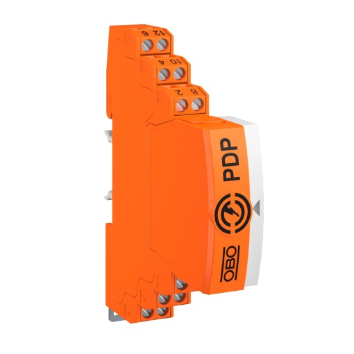 Dispositivo de proteção dados terra indireta 2 polos 24V