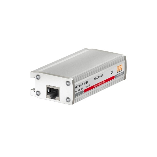 Net Defender proteção básica para Classe ECAT6 58V Alumínio cinzento prateado RAL 7001