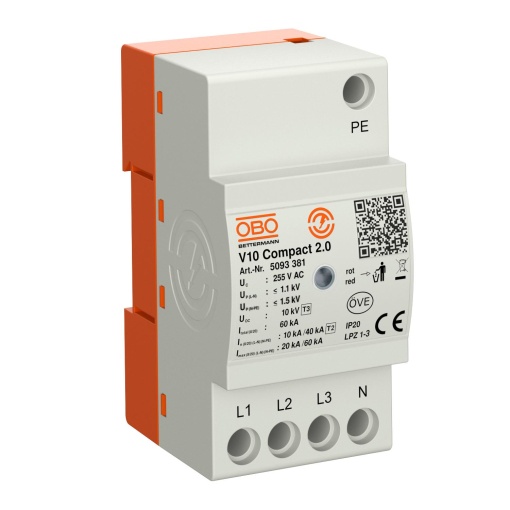 Descarregador sobretensões V10 Compact 2.0 255V