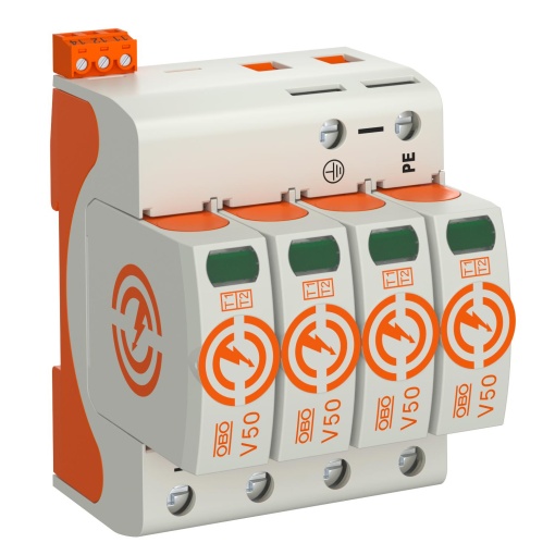 Descarregador combinado V50 4 polos com sinalização remota 280V