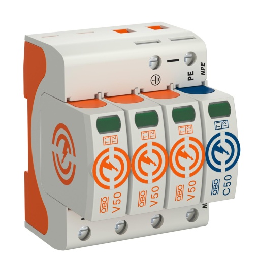 Descarregador combinado V50 3 polos com NPE 280V