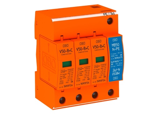 Descarregador combinado V50 3 polos  NPE 280V