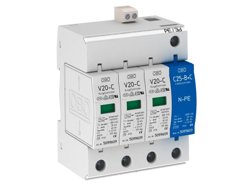 Descarregador sobretensões V20 31 com sinalização remota 280V