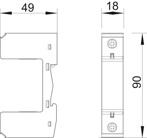 MultiBase 1 polo 1-polig