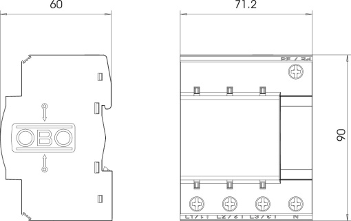 MultiBase MB50 3 polos  NPE 3NPE