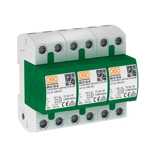 Descarregador combinado Conjunto para redes TN-C 255V
