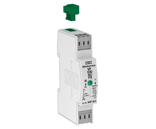 Dispositivo de proteção com sinalização remota 230V AC