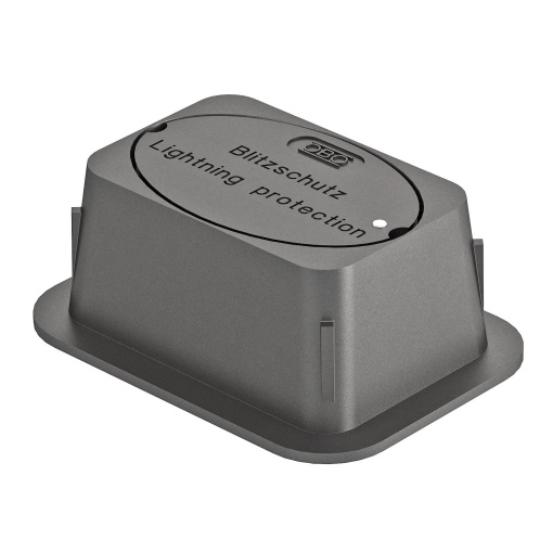 Caixa teste sem pontos de separação 227x155x115 Ferro fundido preto