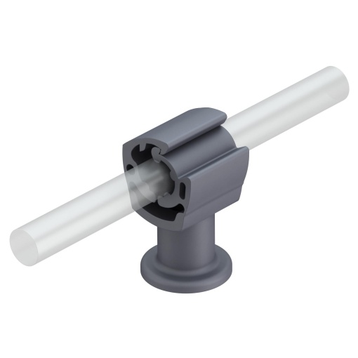 Abraçadeira 30mm Poliamida cinzento