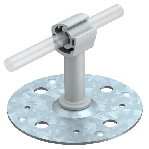 Abraçadeira de telhado 55mm Poliamida