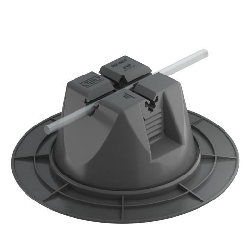 Abraçadeira de telhado para coberturas planas 8-10mm Poliamidapolietileno preto