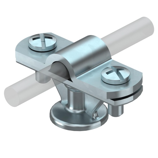 Abraçadeira 8-10mm Zinco fundido sobre pressão eletrozincado