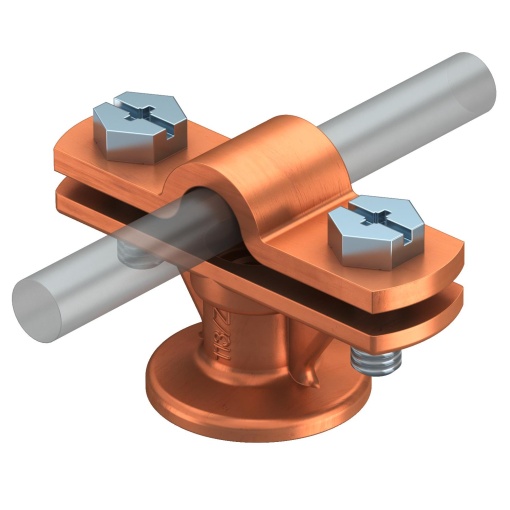 Abraçadeira 8-10mm Zinco fundido sobre pressão cobreado