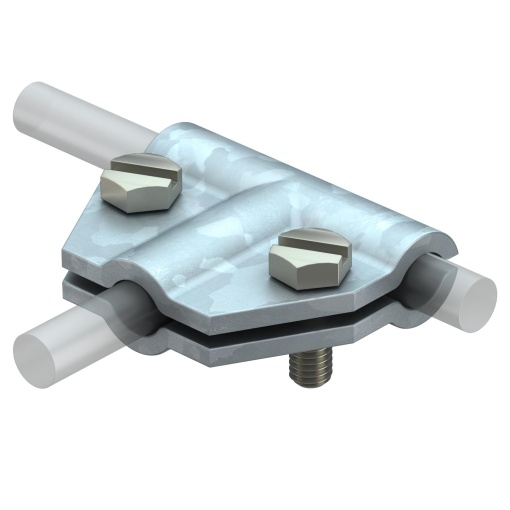 Ligador T 8-10mm Aço galvanizado por imersão a quente após maquinação