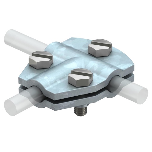 Ligador T 8-10mm Aço galvanizado por imersão a quente após maquinação