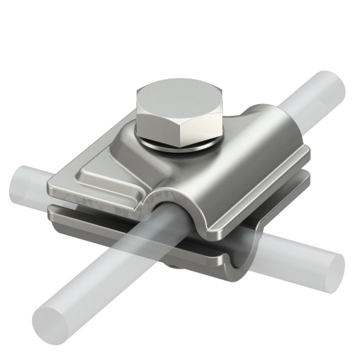 União rápida cabocabo Vario 40x40mm Aço inoxidável A4 1.45711.4404