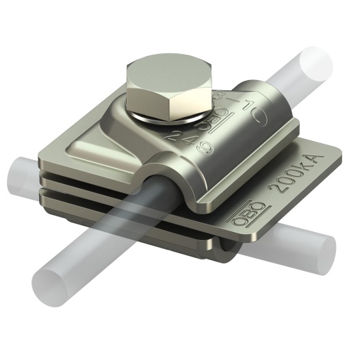 União rápida 200kA Vario 50x40mm Aço inoxidável, livre de ferrugem A2 1.4301