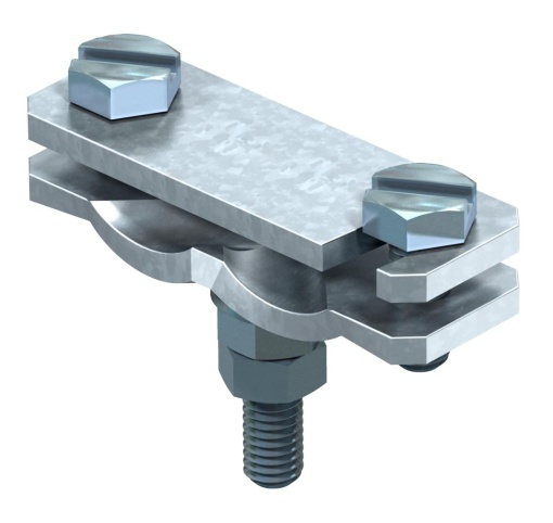 Ligador diagonal com perno soldado 88x30x70 Aço galvanizado a quente por centrifugação