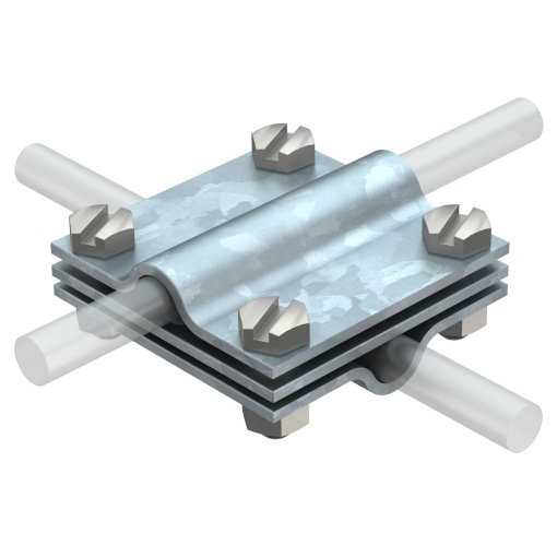 Cruzeta 8-10mm Aço galvanizado por imersão a quente após maquinação