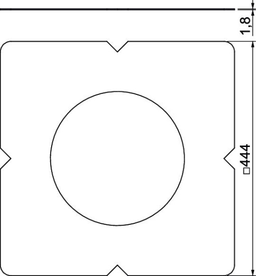 Fastening sleeve FPO 