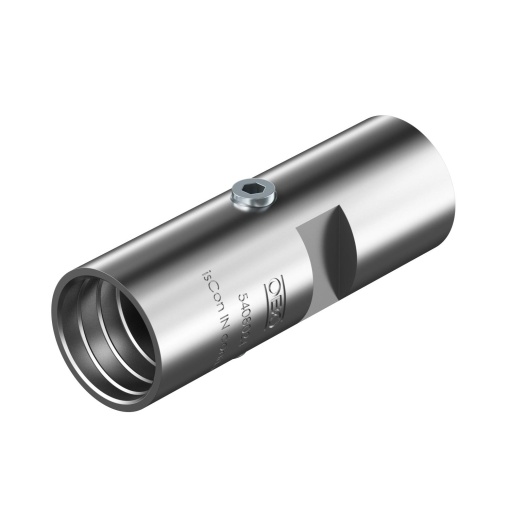 Ponteira para cabo isCon, interior Ø23mm Aço inoxidável, livre de ferrugem A2 1.4301
