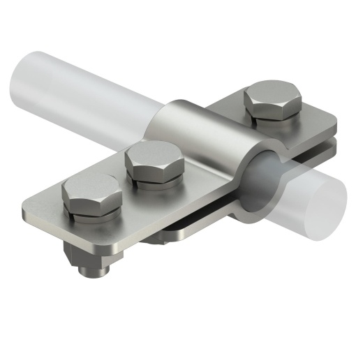 Ligador para cabo isCon Ø17-25mm Aço inoxidável, livre de ferrugem A2 1.4301