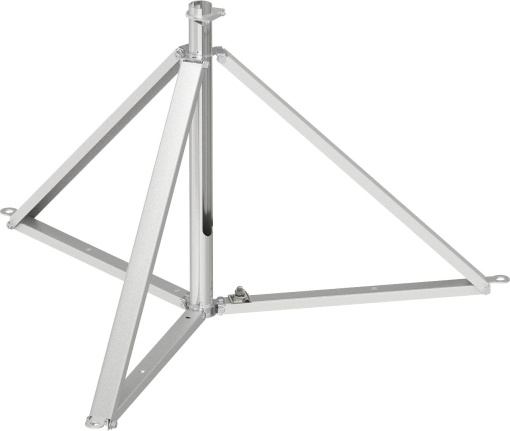 Suporte de haste captora para cabo isCon, interior 2,9x2,5m Aço inoxidável, livre de ferrugem A2 1.4301