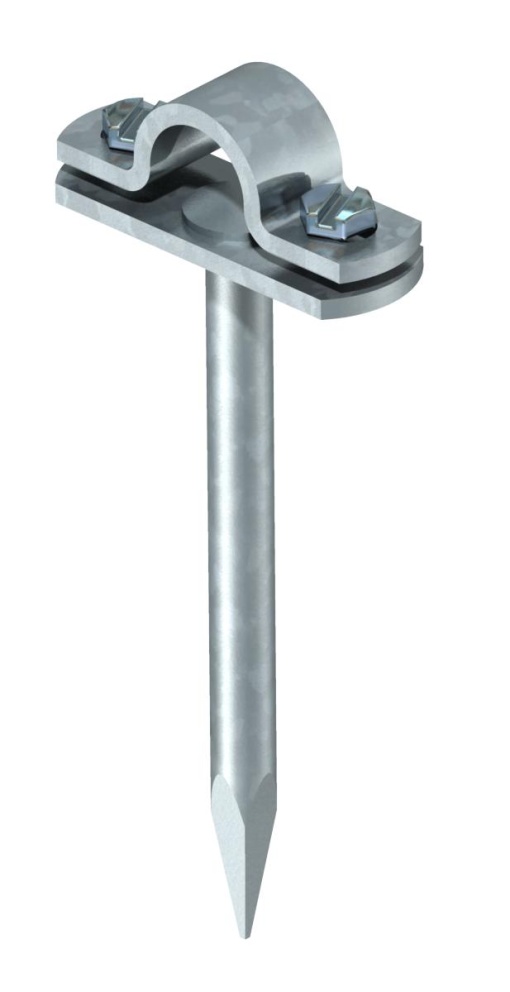 Abraçadeira para haste 16mm Aço galvanizado a quente por centrifugação
