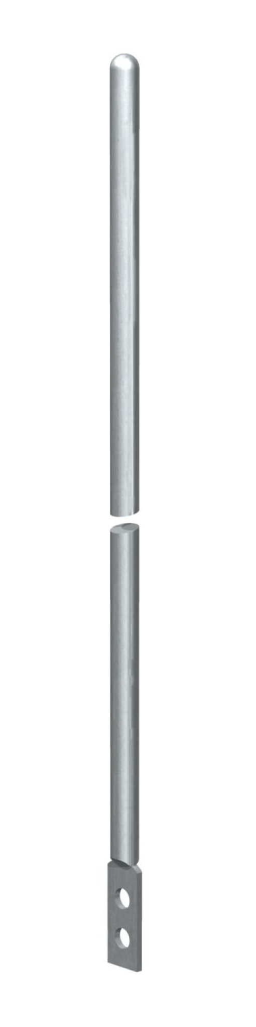 Haste de transiçãocaptora 1500mm Aço galvanizado por imersão a quente após maquinação