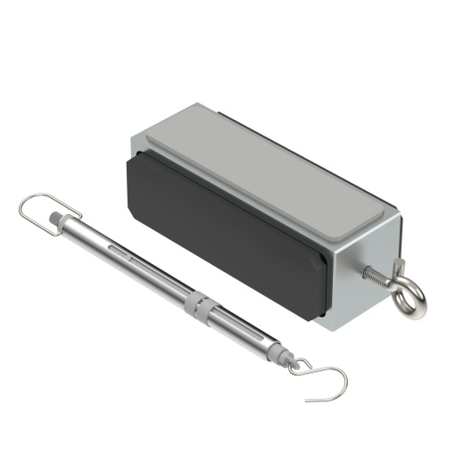 Friction coefficient meter for flat roof system 350x290x130 Alumínio alumínio